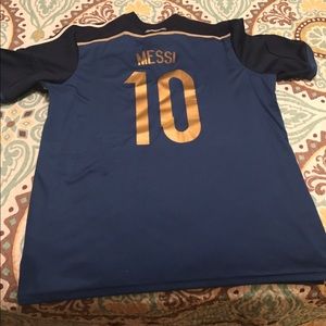 Messi jersey size xxl