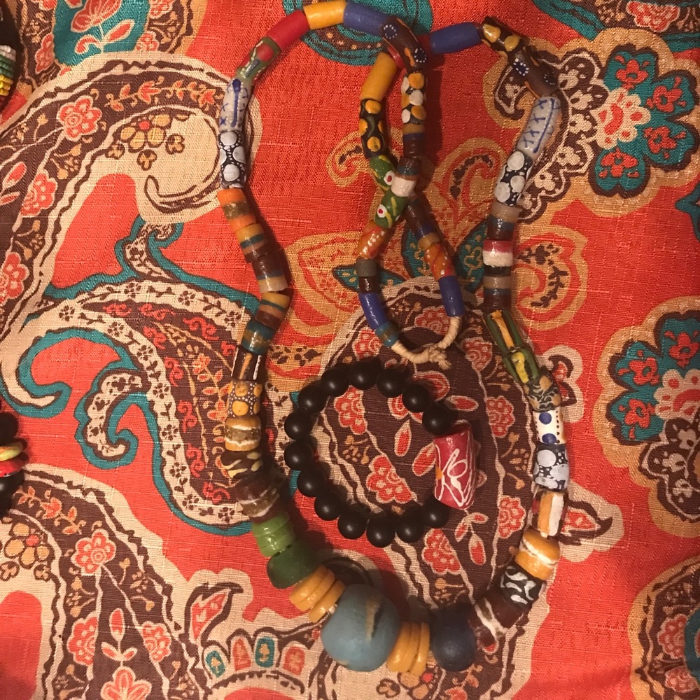 Men's African necklace