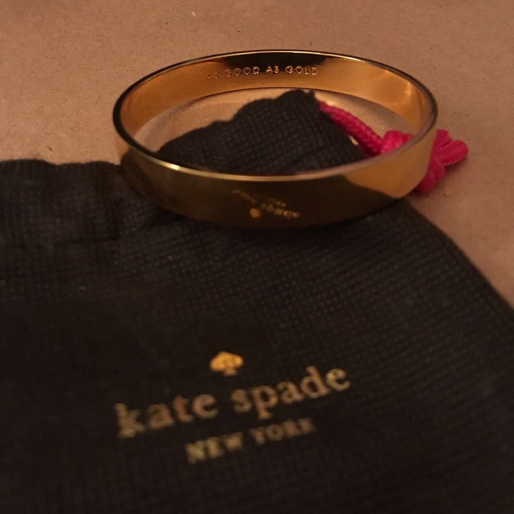 Kate Spade As good as gold Bangle