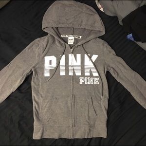 PINK Zip Up Hoodie