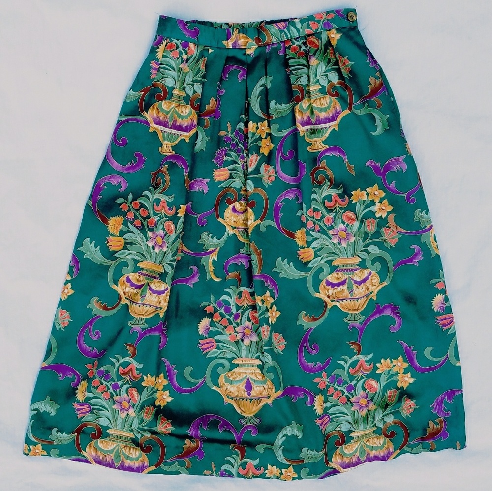 Vintage Silky Skirt