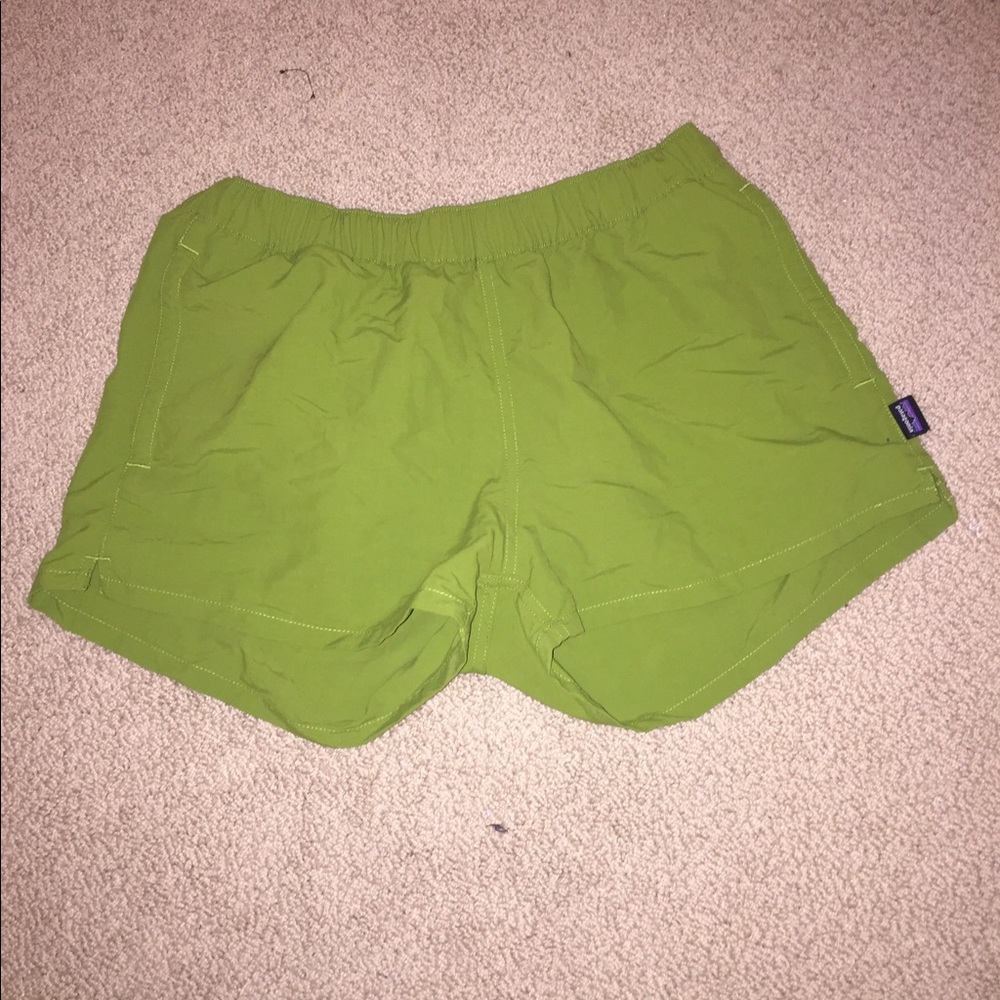 Patagonia Barely Baggies, Size M, Supply Green