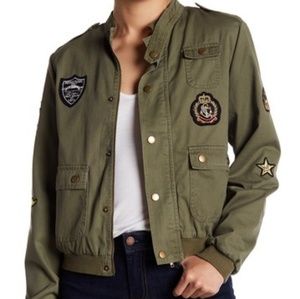 Patched Army Jacket