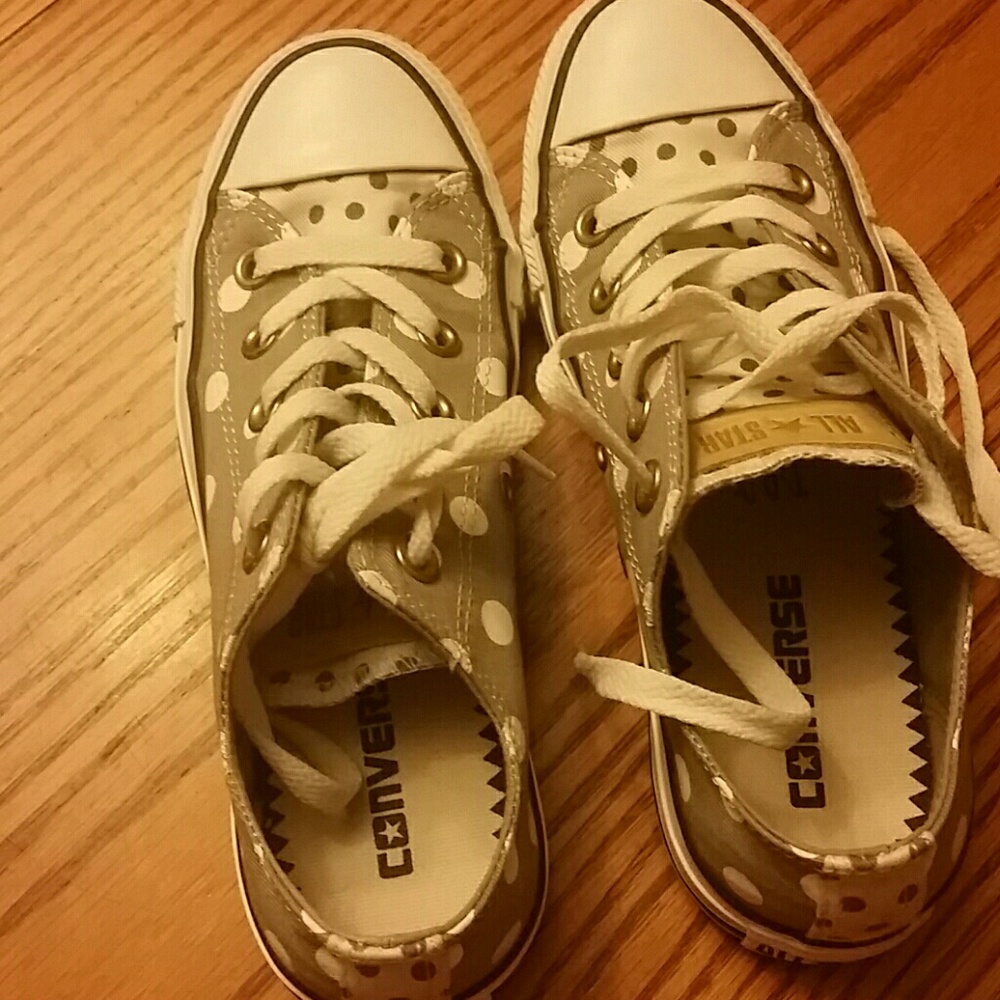 Converse Polka Dot Shoes