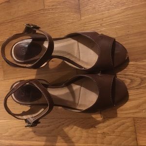 Brown Frye dress shoes