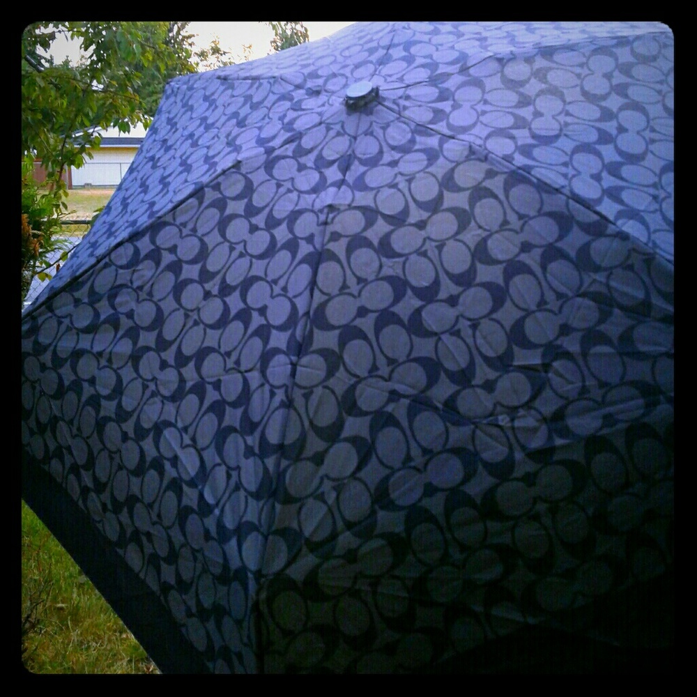 *Sold* Coach Umbrella
