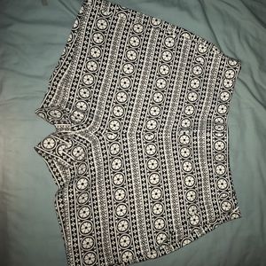 High waisted Gap shorts with print- like New