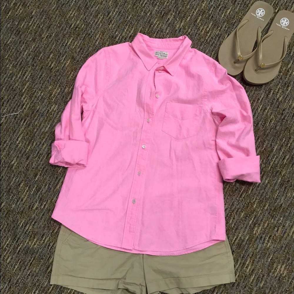 Madewell Pink button down