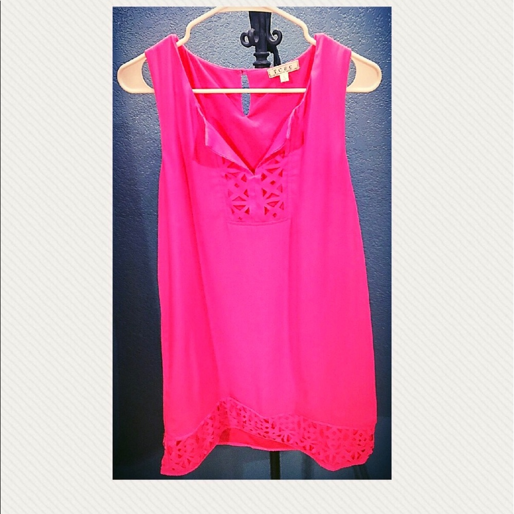 Hot Pink Tunic Dress