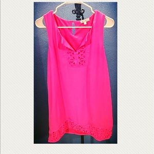 Hot Pink Tunic Dress