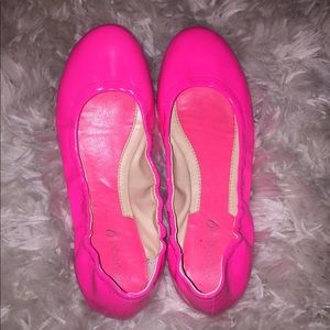 Hot Pink Ballet Flats Size 9