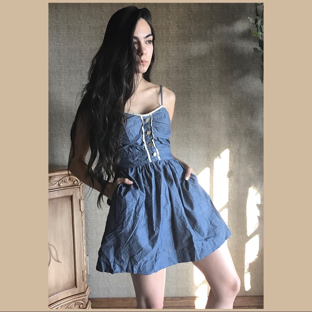 🚲 Denim Picnic Dress 🚲