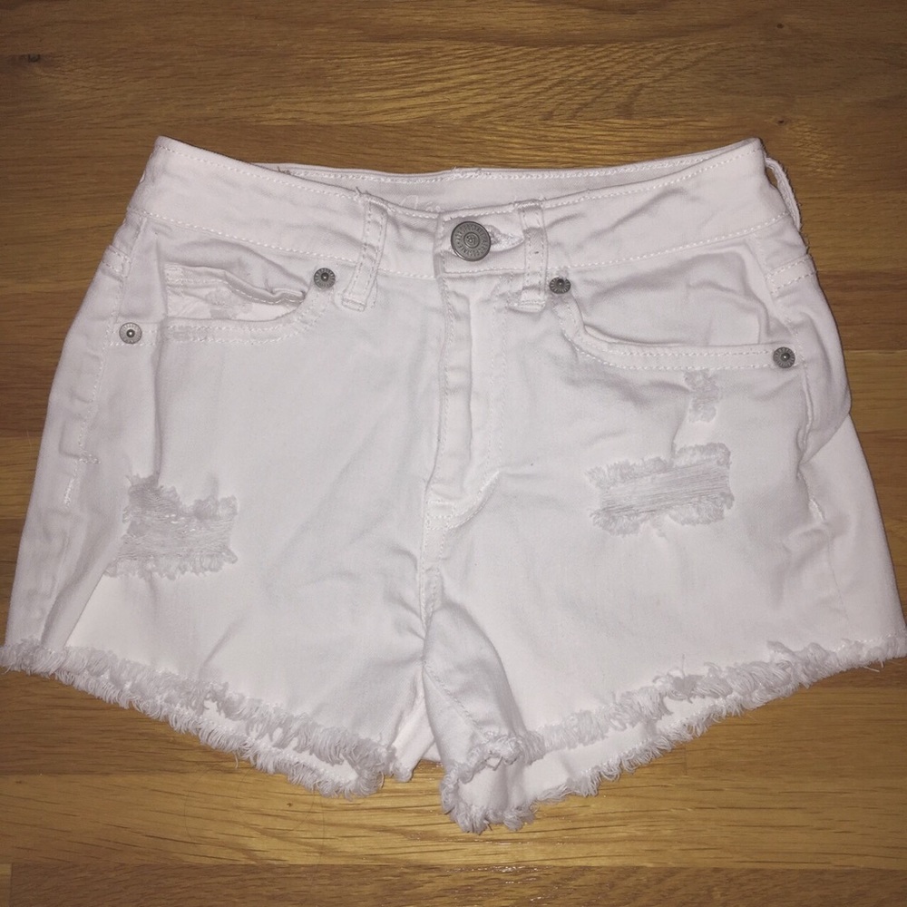 Aeropostale Girls White Shorts