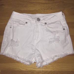 Aeropostale Girls White Shorts