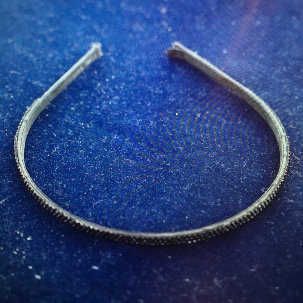 Black tiny jeweled headband