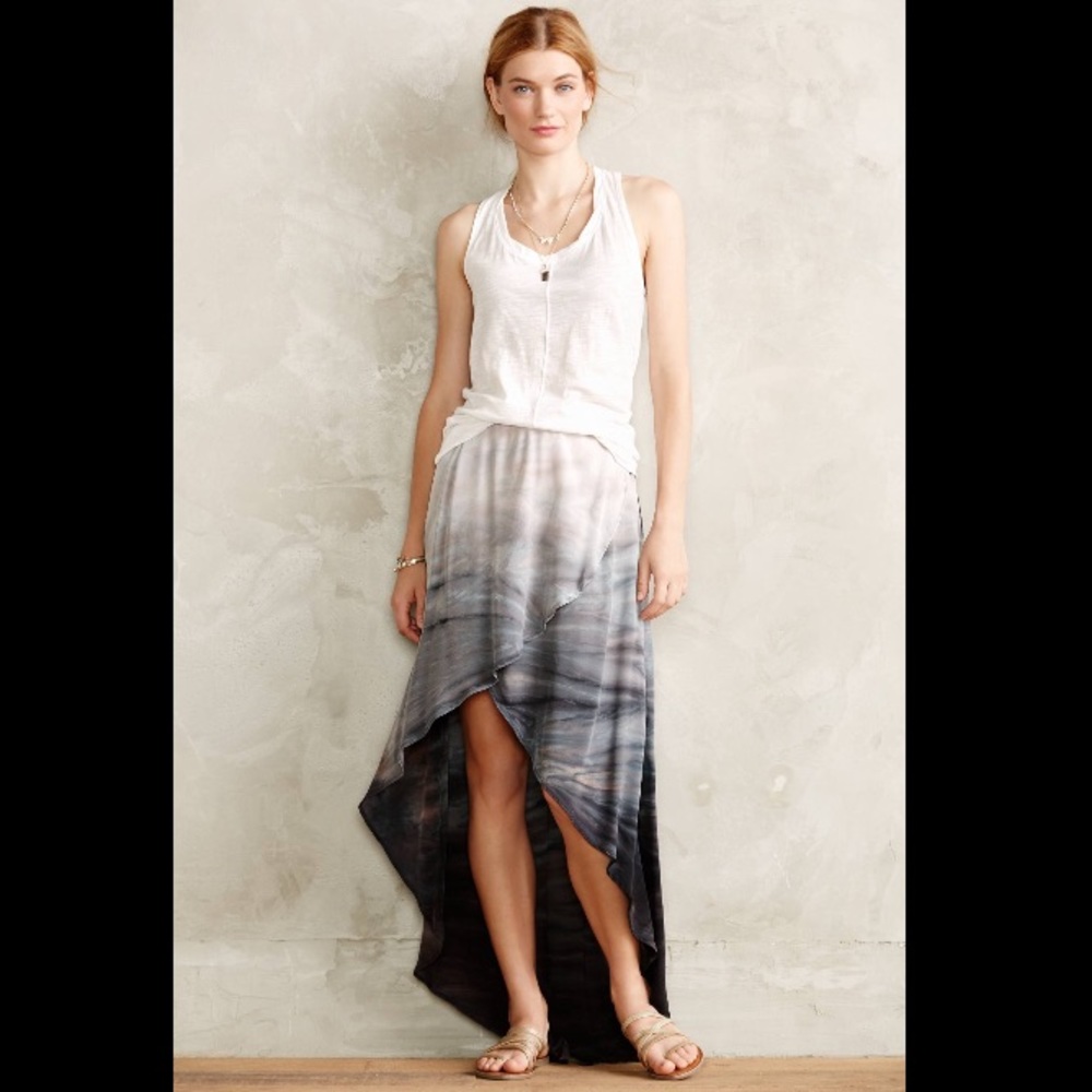 Anthropologie Gypsy 05 Seascape Maxi Petite M