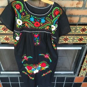 Dresses - FLASH SALE 🔥SWEET MEXICAN EMBROIDERED DRESS Dresses - FLASH SALE 🔥SWEET MEXICAN EMBROIDERED DRESS