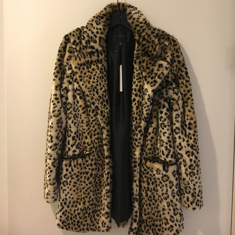 Sanctuary Leopard print Coat