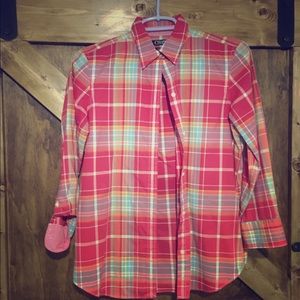 Chaps button down summer shirt
