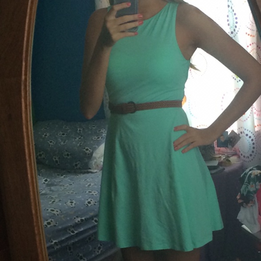 VS Mint Green Skater Dress