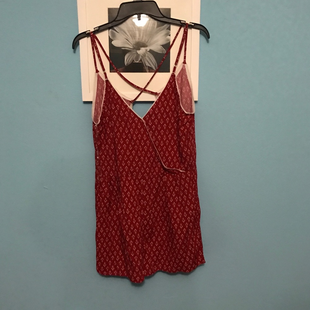 Red romper