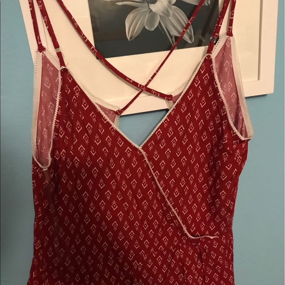 Red romper - Picture 2 of 4