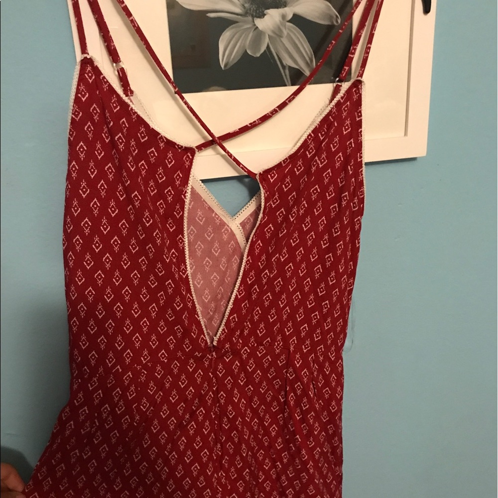 Red romper - Picture 3 of 4