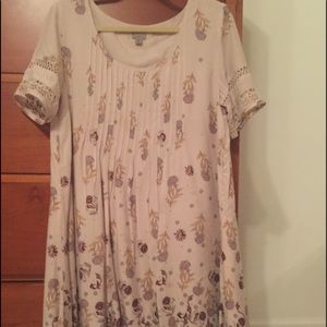 Floral Shift Dress