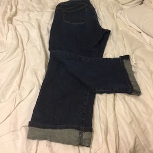 Talbots Signature Crop Flare Jeans