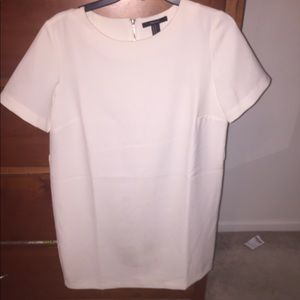 White Shift Dress