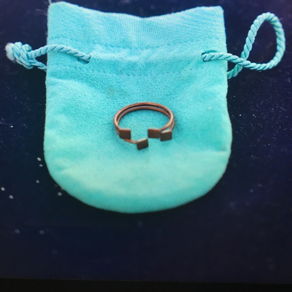 Bronze double ring
