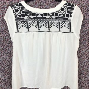 forever 21 embroidered shirt