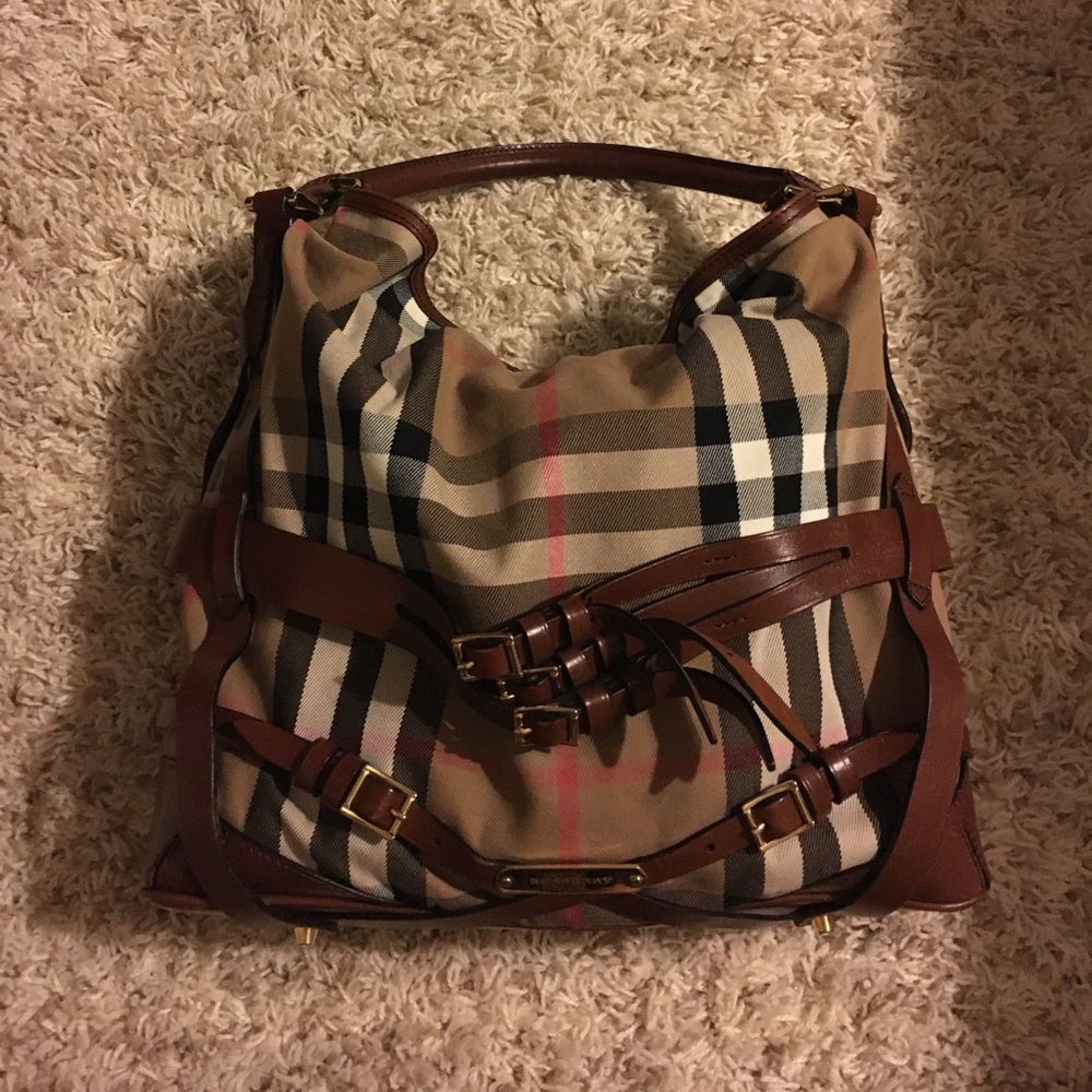 Burberry House Check Bridle Tote