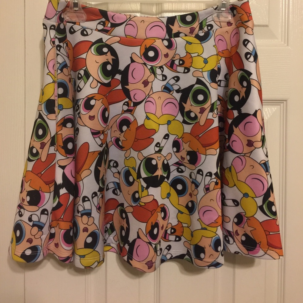 Hot Topic Powder Puff Girls skirt