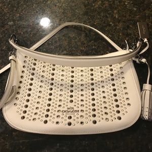 Studded Coach crossbody bag