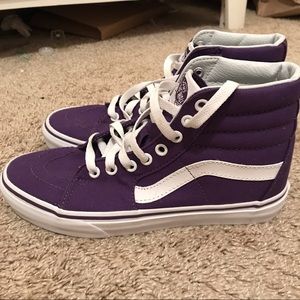 Purple Vans Sk8-His