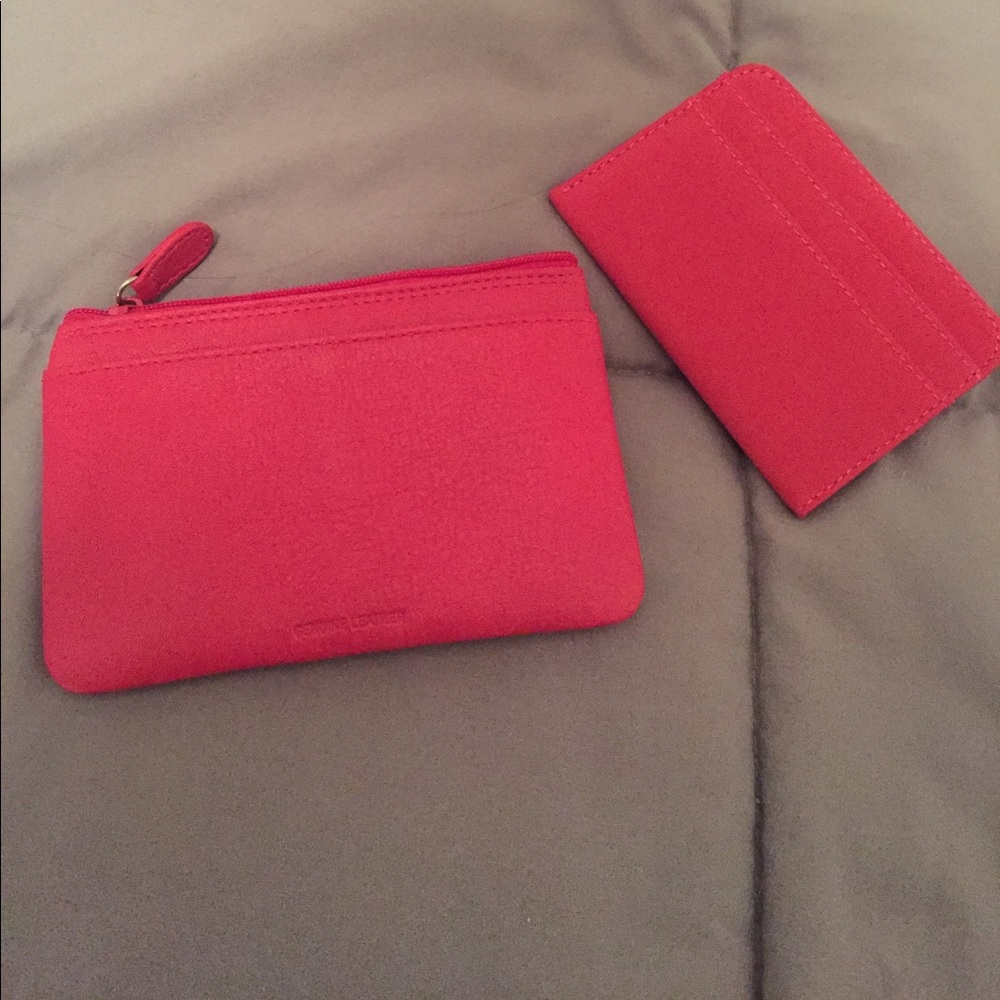 NWT pink wallet