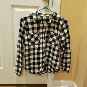 Charlotte russe flannel shirt