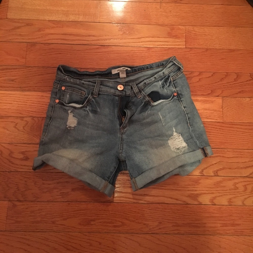 Jean Shorts from Charlotte Russe