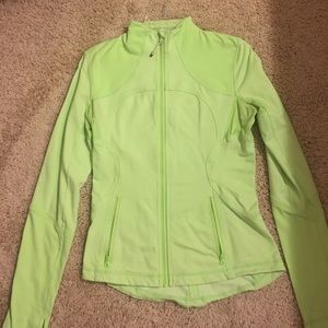 Neon green authentic lululemon jacket