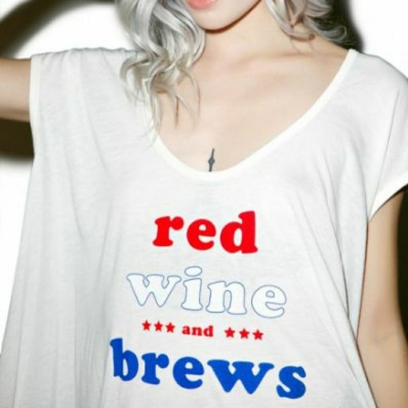 Wildfox Red Wine & Brews NWOT - Picture 5 of 5