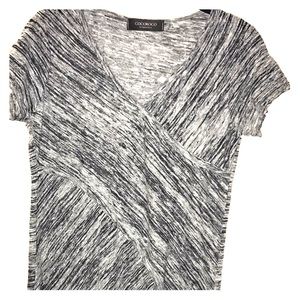 Assymetrical Tee, Slub Jersey Material