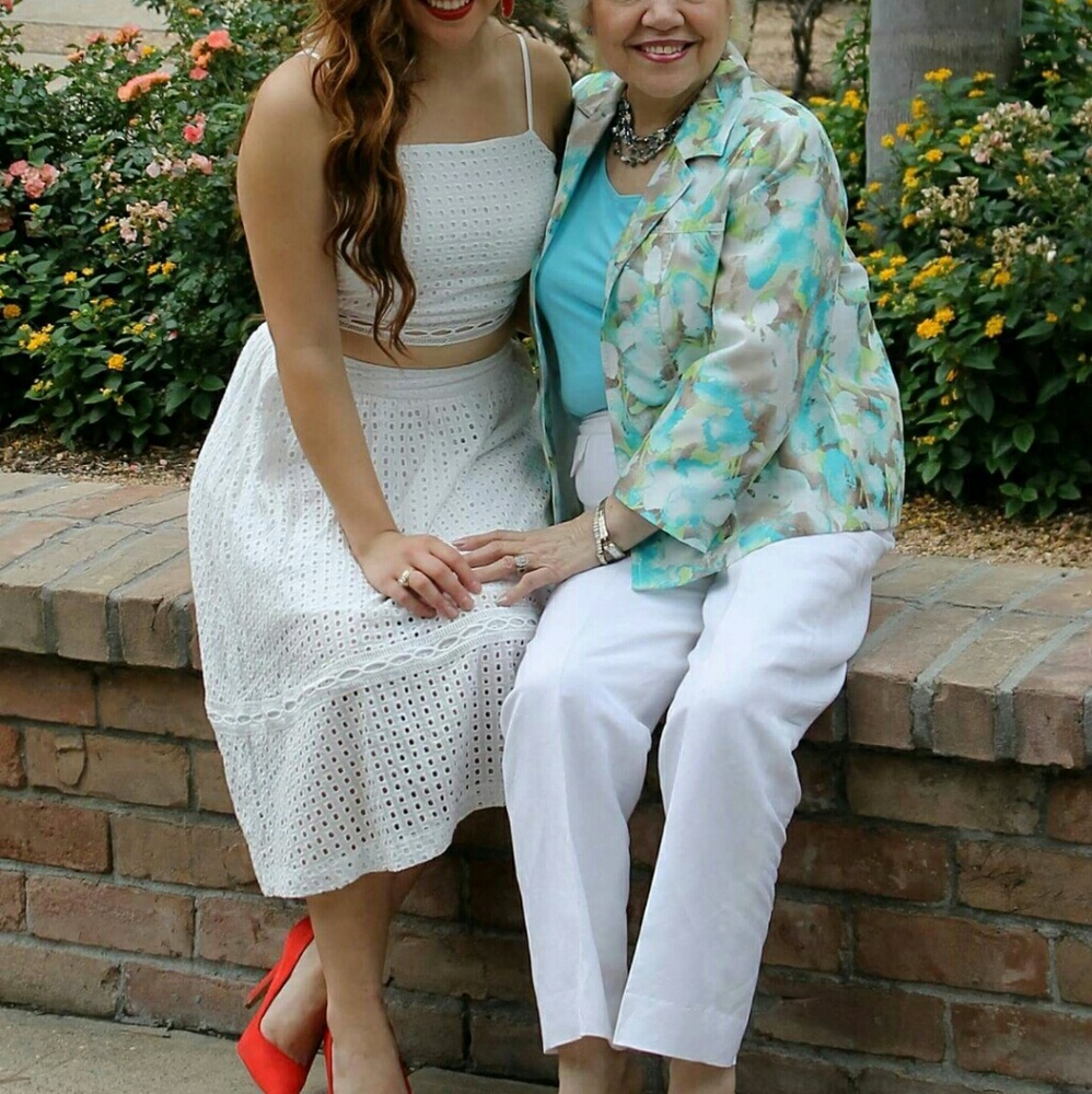 White 2-Piece Dress Set