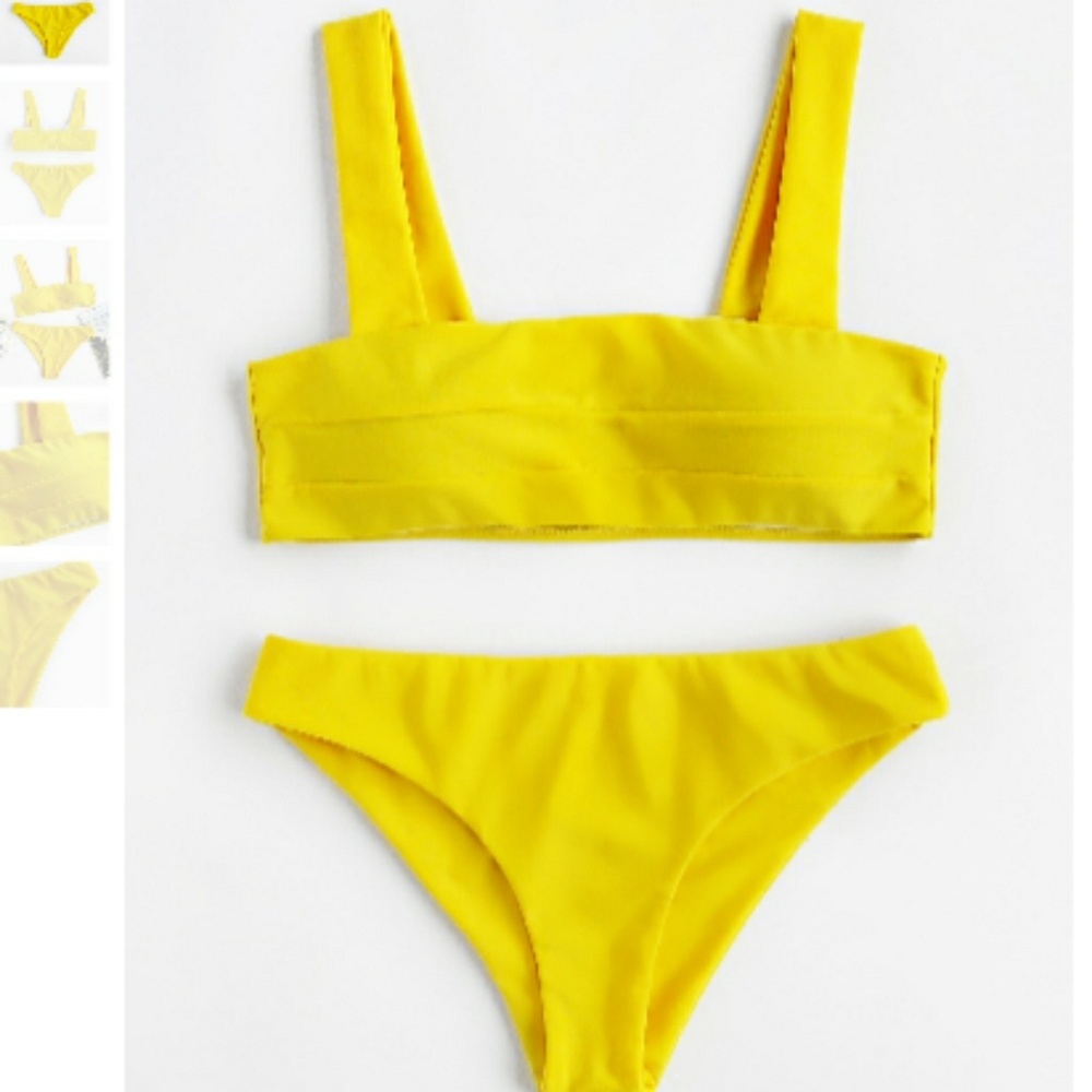 Yellow T bikini