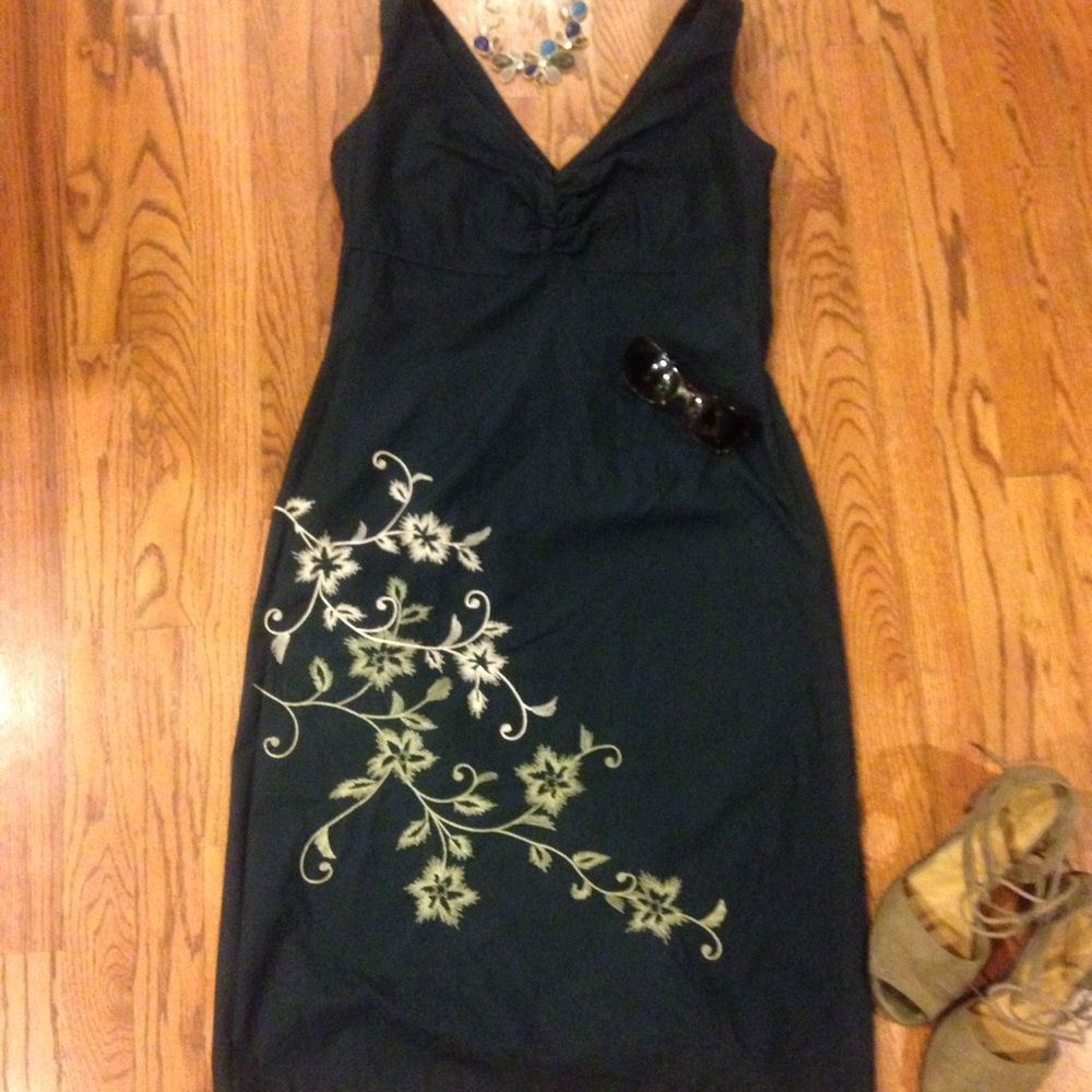 Sale Marks & Spencer UK black sleeveless dress 10