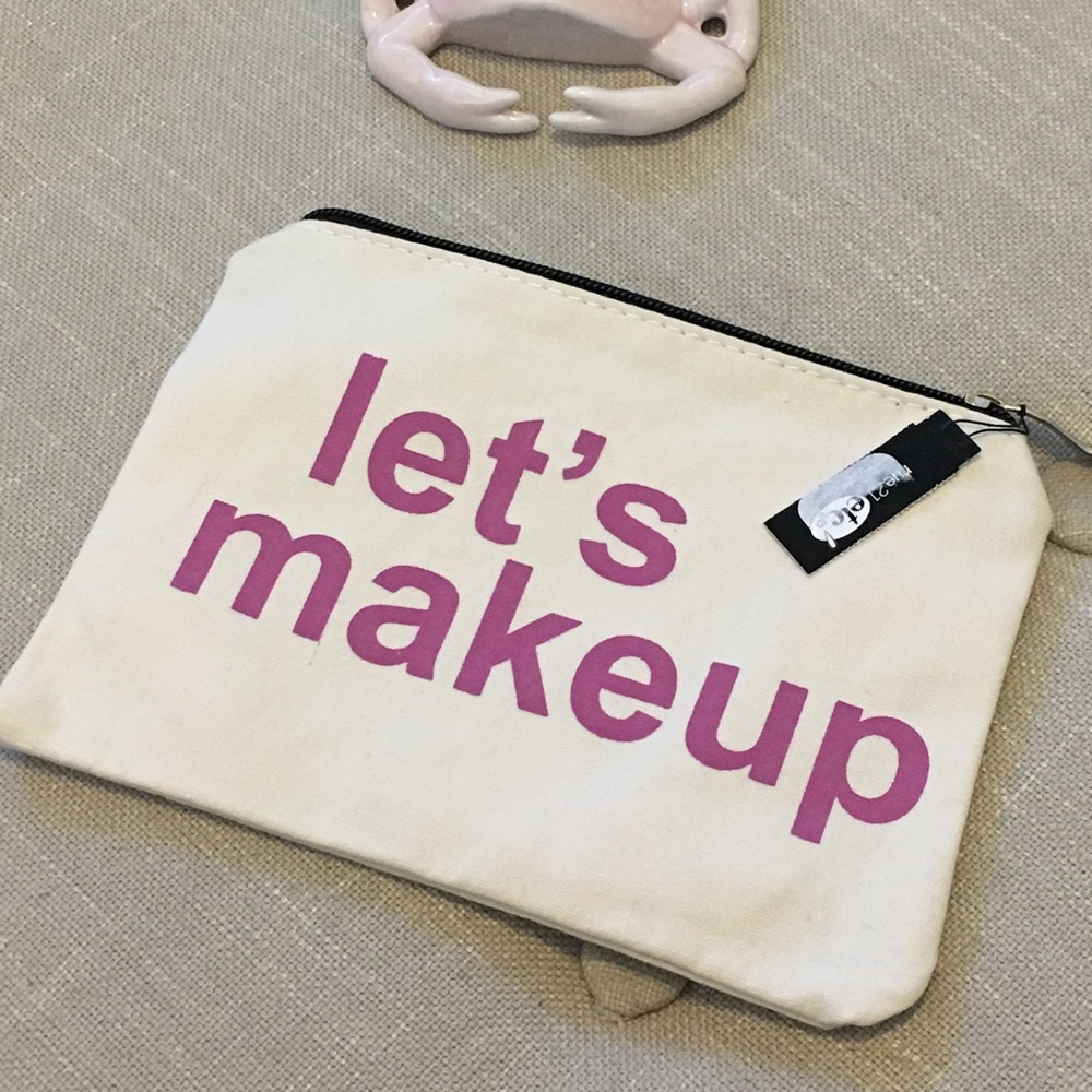 Rue21 Let's Makeup Makeup Bag