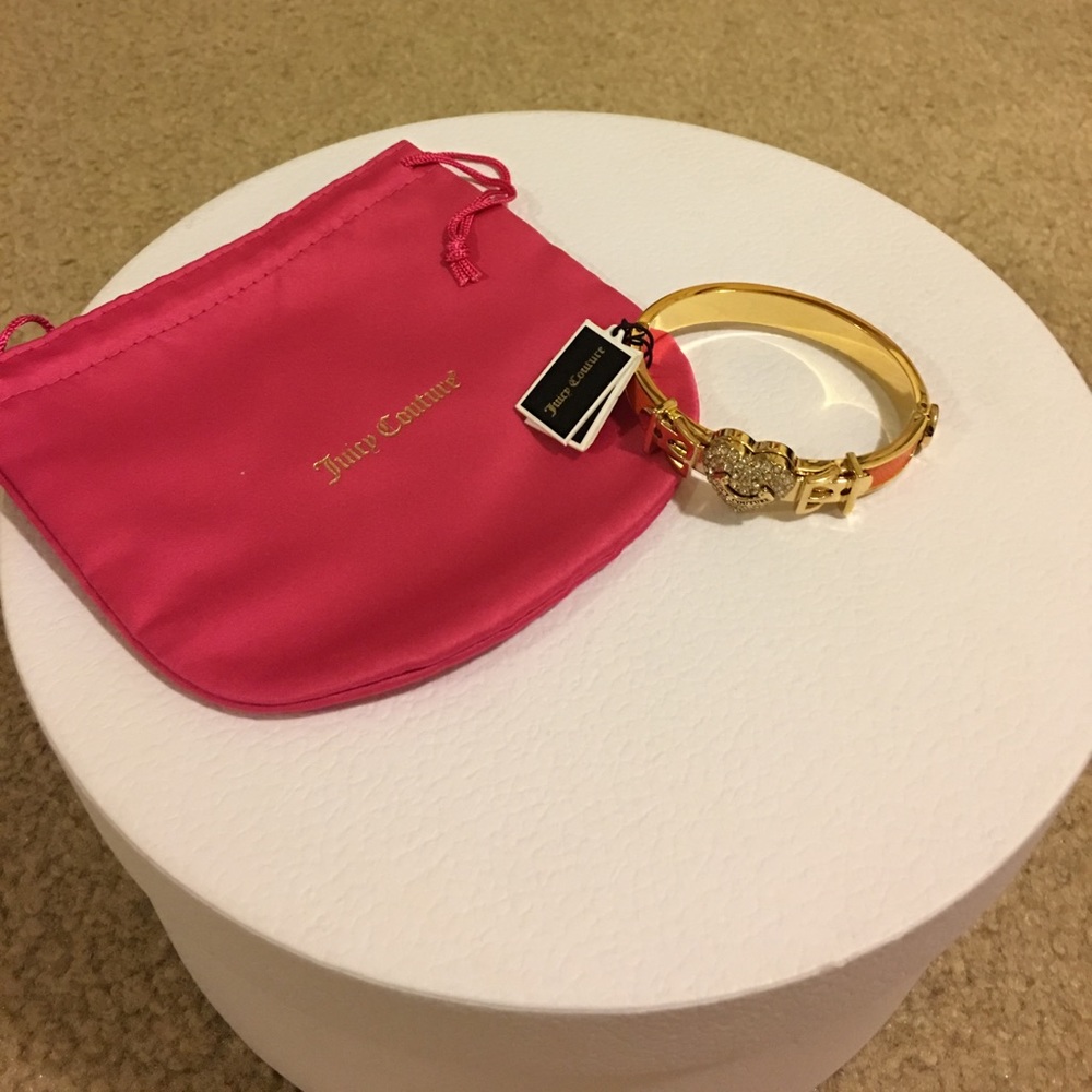 Juicy couture leather bangle