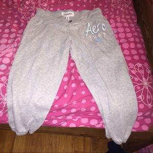 Grey Aeropostale sweatpants
