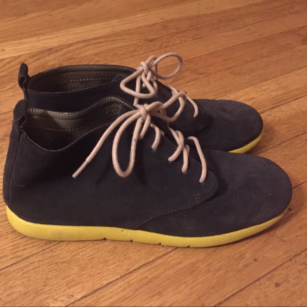 Navy Suede Aerosoles Lace Ups