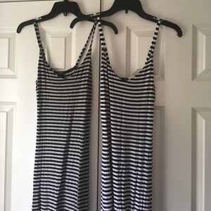 2 for 1 - Striped maxi dresses